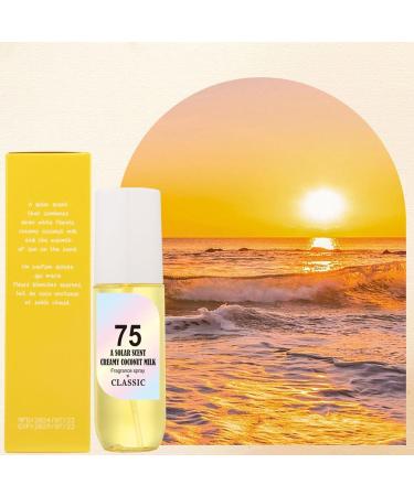 90ML Skin Body Mist - Hair & Body Mist for Women & Men Fragrance - Travel Size Body Spray for Women - Perfumes Valentine's Day Gifts for Women (Yellow) - Buy Online on GoSupps.com