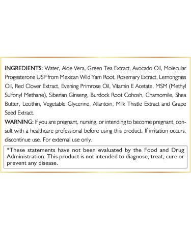 Coco March Progesterone Plant Based Cream - Hormone Balance Support - Vegan & Gluten-Free - 3.3 fl oz - Buy Online on GoSupps.com
