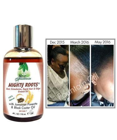 Fountain Mighty Roots Jamaican Pimento Black Castor Oil 4oz (2 Pack) - Buy Online on GoSupps.com