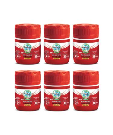 AMRUTANJAN NEW MAHA STRONG PAIN BALM 8 ML - PACK OF 6
