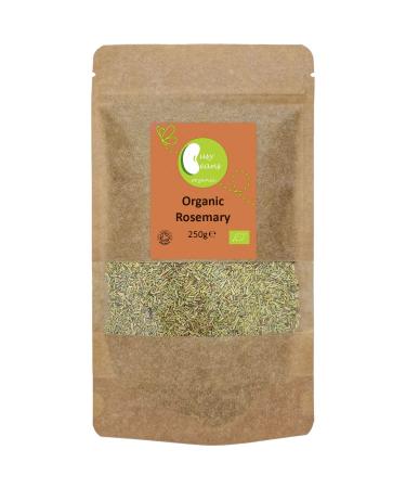 Organic Dried Rosemary - Certified Organic - by Busy Beans Organic (250g) - Buy Online on GoSupps.com