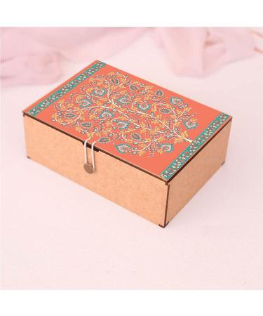 CrafTreat Folk Art Decoupage Paper for Furniture - Peacock Design - A4 Size - 8 Pcs - Decorative Paper for Decoupage - Buy Online on GoSupps.com
