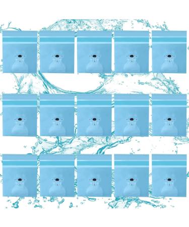 Vomit Bags Easy Stick-On Trash Bag for Car Camping Travel Self-Adhesive Vomit Bags Water-Proof Garbage Bag for Motion Sickness Bedroom Guanglu 15 Blue Bears