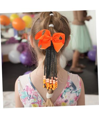 FELTECHELECTR Hair Accessories Wigs Braided Ponytail Extension for Women Bow Braid Wig Braided Wig Ponytail Synthetic Ponytail Extension Hair Piece Child Bow Tie Chemical Fiber To Weave As Shown 04 29X16CM - Buy Online on GoSupps.com