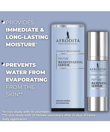Afrodita Professional Perfect Code Peptide Rejuvenation Serum intensively moisturizing antiaging facial serum with bioactive peptides & PatchH2O firming care against wrinkles 30 ml - Buy Online on GoSupps.com