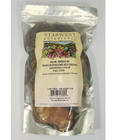 Organic Red Reishi Mushrooms