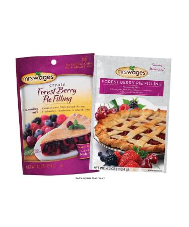 Mrs. Wages Forest Berry Pie Seasoning 4 oz - Pack of 12 - Buy Online on GoSupps.com