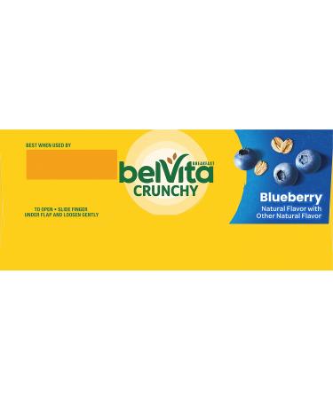 Belvita Blueberry Breakfast Biscuits - 6 Boxes (5 Packs, 4 Biscuits Each) | Healthy Snack - Buy Online on GoSupps.com