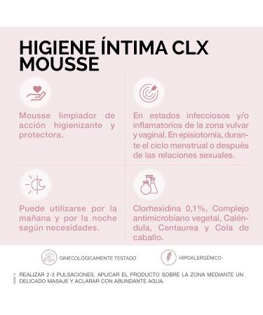 Cumlaude Gynelaude Higiene ntima Clx Mousse 200Ml - Gentle Intimate Care for Women | International Shipping Available - Buy Online on GoSupps.com