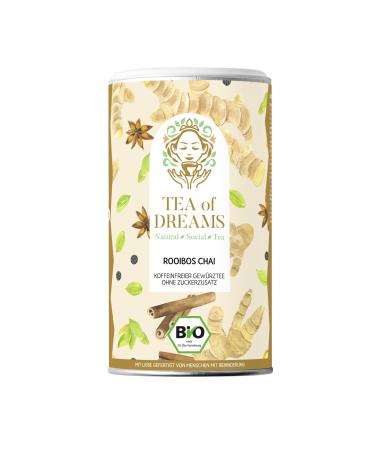 Tea of Dreams Rooibos Chai tea organic herbal and herbal tea with cinnamon ginger and cloves 90 g