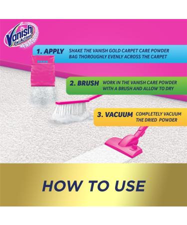 Vanish Carpet Cleaner + Upholstery Gold Oxi Action Stain Remover Spray | Pack of 6 Eliminates even strong odours Bulk Buy - Buy Online on GoSupps.com