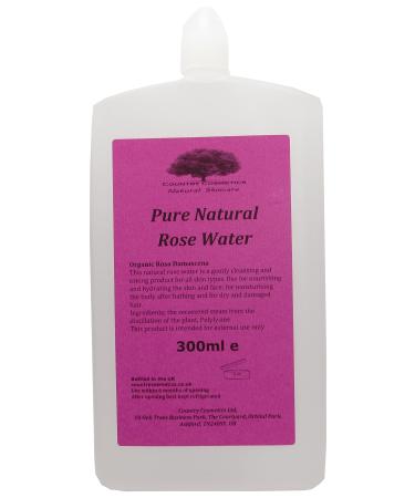 Pure Natural Rose Floral Water 300ml Rose 300 ml (Pack of 1)