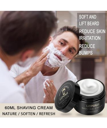 Men's Shaving Kit with Soap, Brush, Cream, Bowl & Aftershave - Gift Set for Him - Buy Online on GoSupps.com