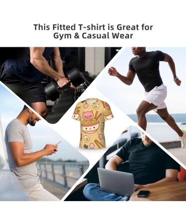 Delicious Sweet Ramen Men's T Shirt - Fashionable Graphic Tee Lightweight and Breathable Casual Summer Shirt Comfortable T-Shirt Short Sleeve Tee Crew Neck Shirt Delicious Sweet Ramen XXL - Buy Online on GoSupps.com