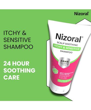 Nizoral Scalp Soothing Itchy & Sensitive Shampoo 24 Hour Soothing Care Ongoing Relief for Dry Itchy and Flaky Scalps For Healthy Looking Shiny Hair Contains Aloe Vera - 6.76 OzNizoral Scalp Soothing Itchy & Sensitive Shampoo 24 Hour Soothing Care Ongoing  - Buy Online on GoSupps.com