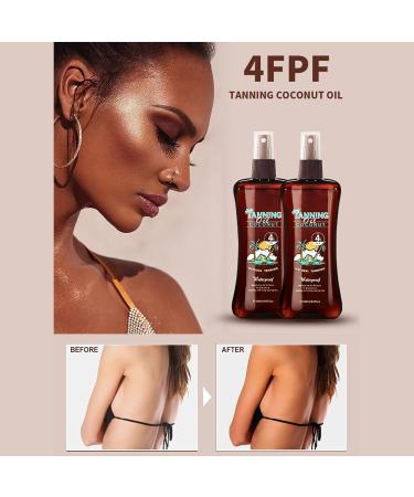 Self-Tanning Cream | 240ml Moisturizing Self-Tan Lotion - Long-Lasting Natural Body Cream for Pool Beach Holidays Travel | Outdoor Garden Summer Tanning - Buy Online on GoSupps.com