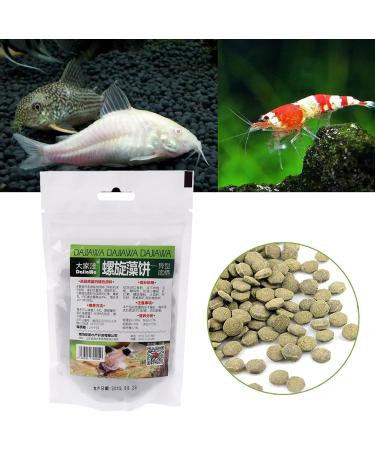 Xuanxi Spirulina Tablets for Fish - Improve Growth of Small Ornamental Fish - Balanced Mixed Diet - High Protein - 73.7g - Fish Food Pellets - Buy Online on GoSupps.com