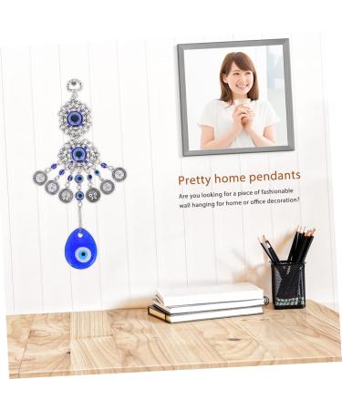 Yardenfun Blue Eyes Pendant Home Decor para De Mujer Interior Turkish Blue Eyes Adornment Devil Eye Hanging - Buy Online on GoSupps.com