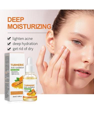 Turmeric Skincare Set Turmeric Anti Oxidation Face Serum Turmeric Dark Spot Corrector Serum for Reduces Fine Lines and Dark Spots. (Eye Cream) - Buy Online on GoSupps.com