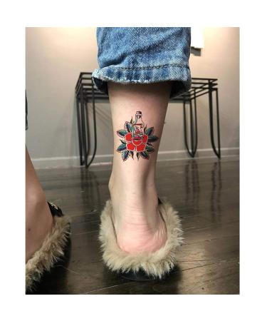 CARGEN Old School Temporary Tattoo - Cool Classic Stickers for Men & Women | American Traditional Design - Ideal for Parties - Buy Online on GoSupps.com