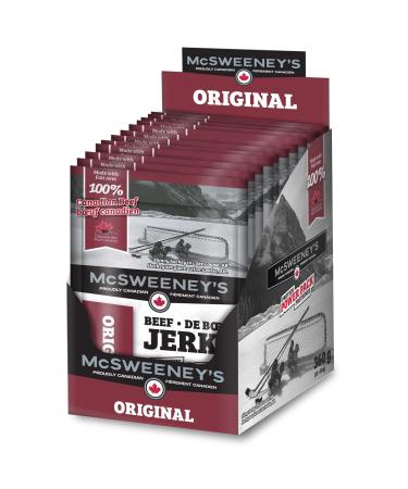McSweeney's Original Beef Jerky Box 12 x 30g Original 30 g (Pack of 12)