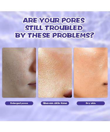 Pore refining serum facial serum reduces dark spots shrinks pores and improves skin tone the serum against excess oil the serum reduces pores - Buy Online on GoSupps.com