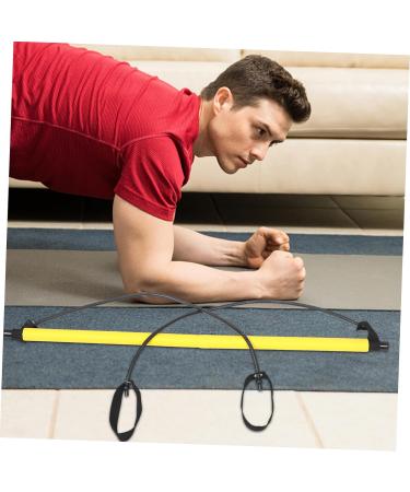Pilates Bar Yoga Bands - Resistance Stretch Bands for Flexibility & Workout | Back Fitness Straps - Buy Online on GoSupps.com
