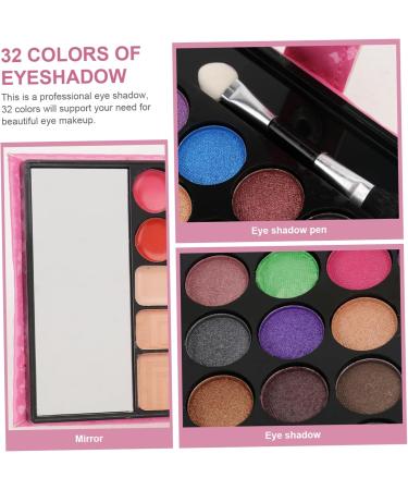 FOMIYES 1pcs 32 Eye Shadow Eyeshadow Matt Makeup Palette Eyeshadow Pallet Eyeshadow Palette Shell Diamond 1 count (Pack of 1) Pink - Buy Online on GoSupps.com