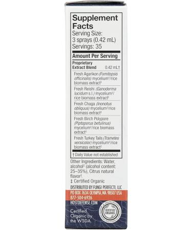 Host Citrus Mycoshield Spray 0.5 Ounce - Buy Online on GoSupps.com