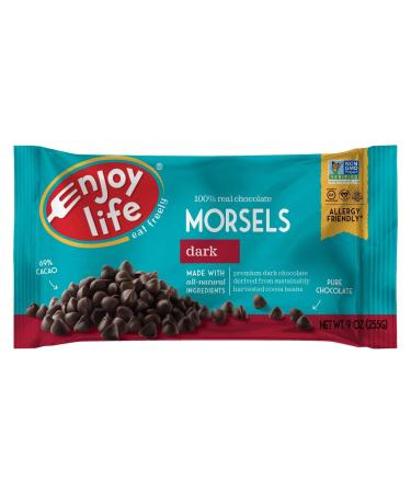 Enjoy Life Foods Regular Size Morsels Dark Chocolate 9 oz (255 g)