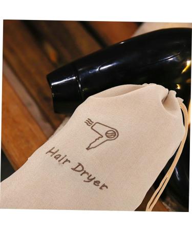 Healeved Blowdryers for Hair Drawstring Bag Hair Dryer Linen Bag Storage Bag Travel Universal Jewelry Bag - Buy Online on GoSupps.com