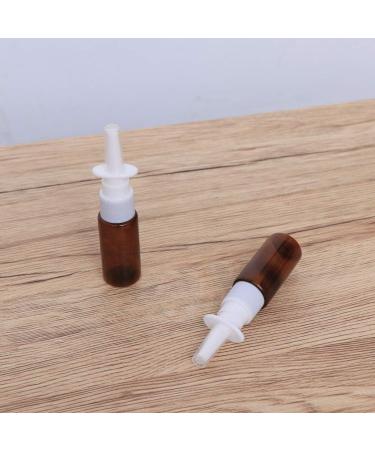 Beavorty 10-Pack Refillable Plastic Spray Bottles for Nasal Spray & Travel | Fine Fog Hairspray Containers - Durable & Portable - Buy Online on GoSupps.com