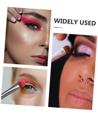 BELLIFFY Makeup Brush Plastic Precision Eyeshadow Brush Eye Makeup Stick Eye Makeup Brush 1 count (Pack of 1) Black - Buy Online on GoSupps.com