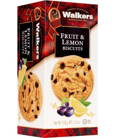 Walkers Shortbread Cookies Selection - Belgian Chocolate Chunk Toffee & Pecan and Fruit & Lemon Biscuits - 3 Pack - Buy Online on GoSupps.com
