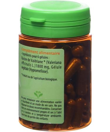 Organic Valerian - 60 capsules - Relaxation and sleep - Buy Online on GoSupps.com