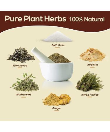 10PCS Herbal Foot Soak for Lymphatic Drainage and Muscle Relief - Ginger Foot Bath Bag for Sleep, Stress Relief, and Pain Management - Buy Online on GoSupps.com