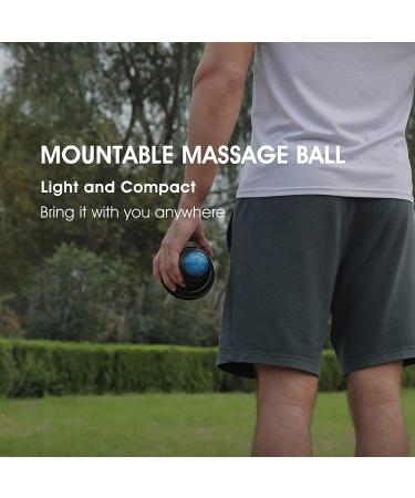 Mountable Massage Roller Ball for Pain Relief - Suction Cup Back Massager for Self-Myofascial Release and Trigger Point Massage - Relieve Muscle Knots - Buy Online on GoSupps.com