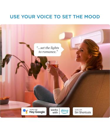WiZ Connected 6-Pack Smart WiFi Light Bulb 60W Dimmable 2700K - Alexa & Google Home Compatible - No Hub Required - 6 Bulbs - Buy Online on GoSupps.com