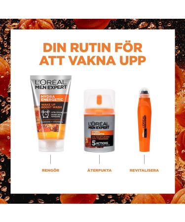 L'Or al Paris LOr al Paris Men Expert reinigingsgel Hydra Energetic Wash 100 ml - Buy Online on GoSupps.com