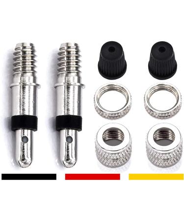 Bicycle Valves Replacement Set - 8 Parts Dunlop Flash Valve Kit for PUKY City & Holland Bikes | Durable Spare Parts & Accessories - Buy Online on GoSupps.com