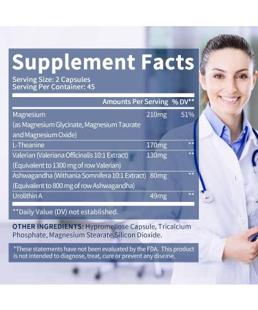 Alliwise Magnesium Glycinate Complex High Absorption Vegan Magnesium Supplement for Women and Men Sleep Support* Promotes Relaxation Heart Muscle & Bone Support* Gluten Dairy and Soy Free -90 ct - Buy Online on GoSupps.com