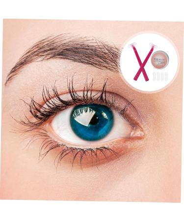 HONMEET 1 Set Eye Makeup Aid Reusable Eyelash Stencil Lower Eyelash Makeup Tool Lash Stamp for Bottom Eyelashes Lower Lashes Stamp for Women Eye Makeup Tool Silicone Lash Stamp Diphenylene 12.00X3.50X2.50CM - Buy Online on GoSupps.com