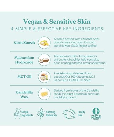 HUMBLE BRANDS Aluminum-Free Deodorant Vegan and Cruelty- free Formulated for Sensitive Skin Simply Unscented 2.5 Ounce (Pack of 1) Simply Unscented 2.5 Ounce (Pack of 1) - Buy Online on GoSupps.com