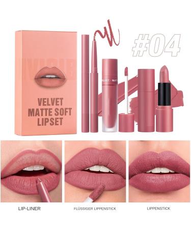  Generisch Collection of matte lipsticks velvety color formula waterproof liner pencils long-lasting smooth finish with rich pigmented coverage professional makeup choice for - Buy Online on GoSupps.com