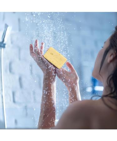 Dr Jacobs Naturals Pure Castile Bar Soap - 5 oz Citrus Crush Cocktail - Triple Milled Loofah Exfoliating Soap - Paraben Sulfate Gluten & GMO Free - Buy Online on GoSupps.com