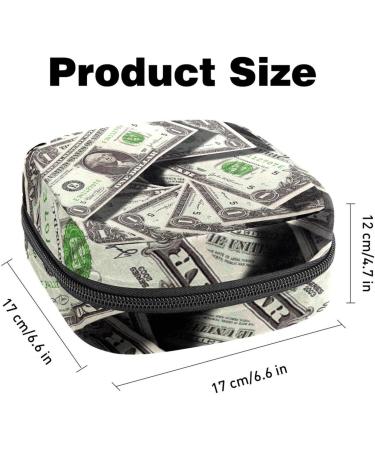 Menstrual Pad Bag with Zipper | Tampon & Ladies Napkin Storage Bag for Women and Girls | Shop Now! - Buy Online on GoSupps.com