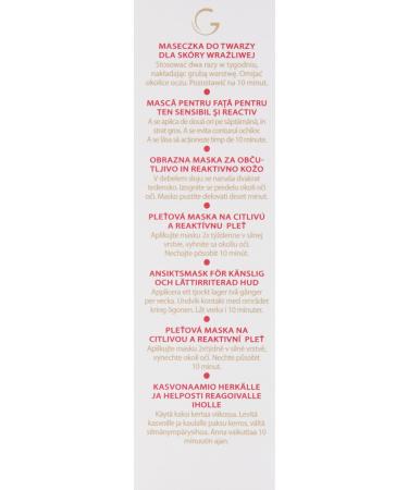 Guinot Masque Hydra Sensitive Facial Mask 50ml - Hydrating & Soothing for All Skin Types - International Shipping Available - Buy Online on GoSupps.com