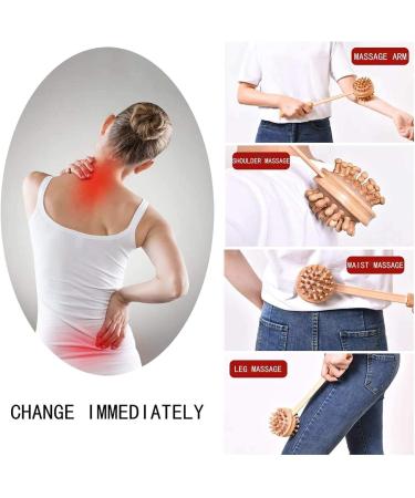 Jyt Group Multifunctional Bamboo Massage Hammer - Meridian & Back Tapping Device for Ultimate Relaxation | Self-Muscle Massage Upgrade - Buy Online on GoSupps.com