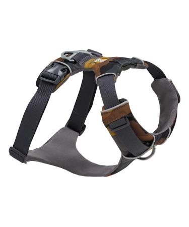 Luffwear front Range dog harness reflective yating adjustable comfortably padded everyday dishes for walks and dog races 2 linen attachments Moonlight Mountains M M Moonlight Mountains