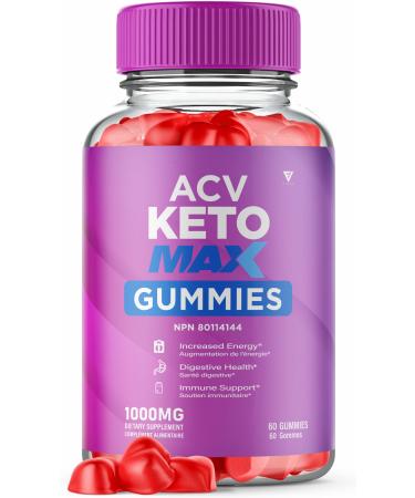 ACV Keto Max Gummies ACV Keto Plus Canada Healthy Lifestyle Formula Support Supplement Gummy Compl ment alimentaire ACV Keto Max Support (60 Gummies)